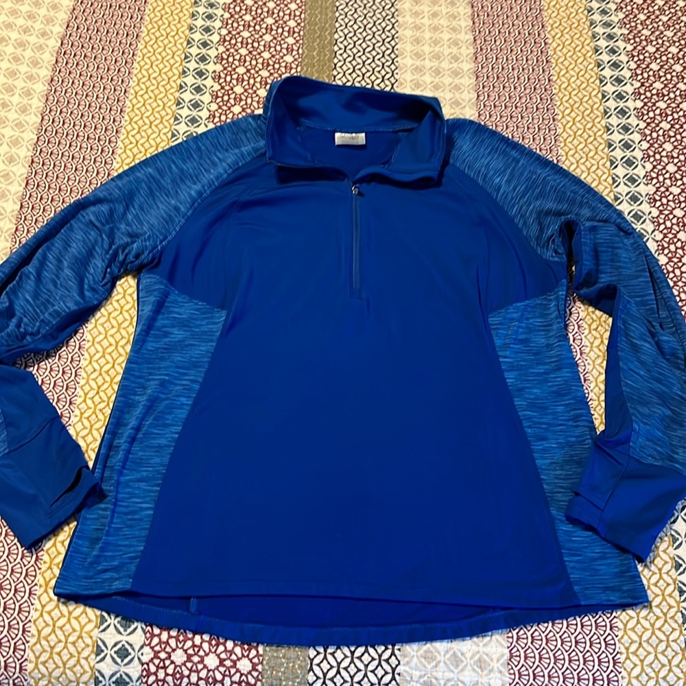 DanskinNow popover zip top